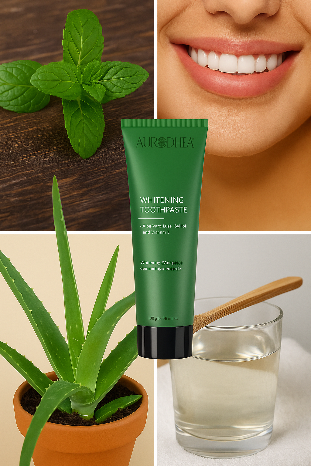 Whitening-Zahnpasta mit Aloe Vera
Angereichert mit Propolis & Xylitol #AL08B