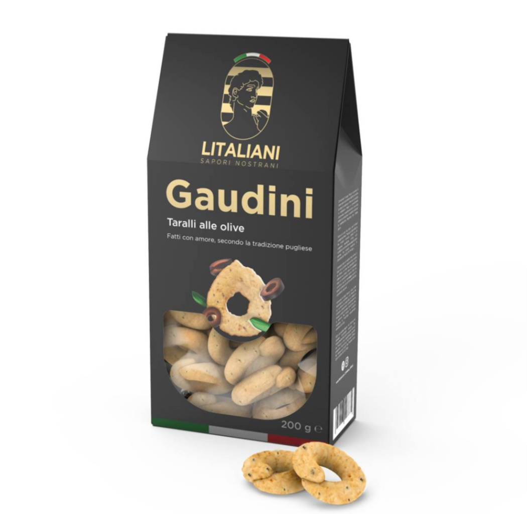 BOX GAUDINI – 6 PACKUNGEN TARALLI #LIT0049