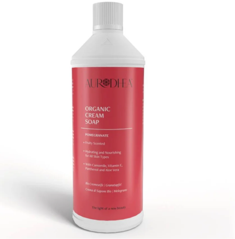 Cremeseife – Granatapfel
Angereichert mit Kamille, Vitamin E, Panthenol & Aloe Vera #SP07B #RSP07B