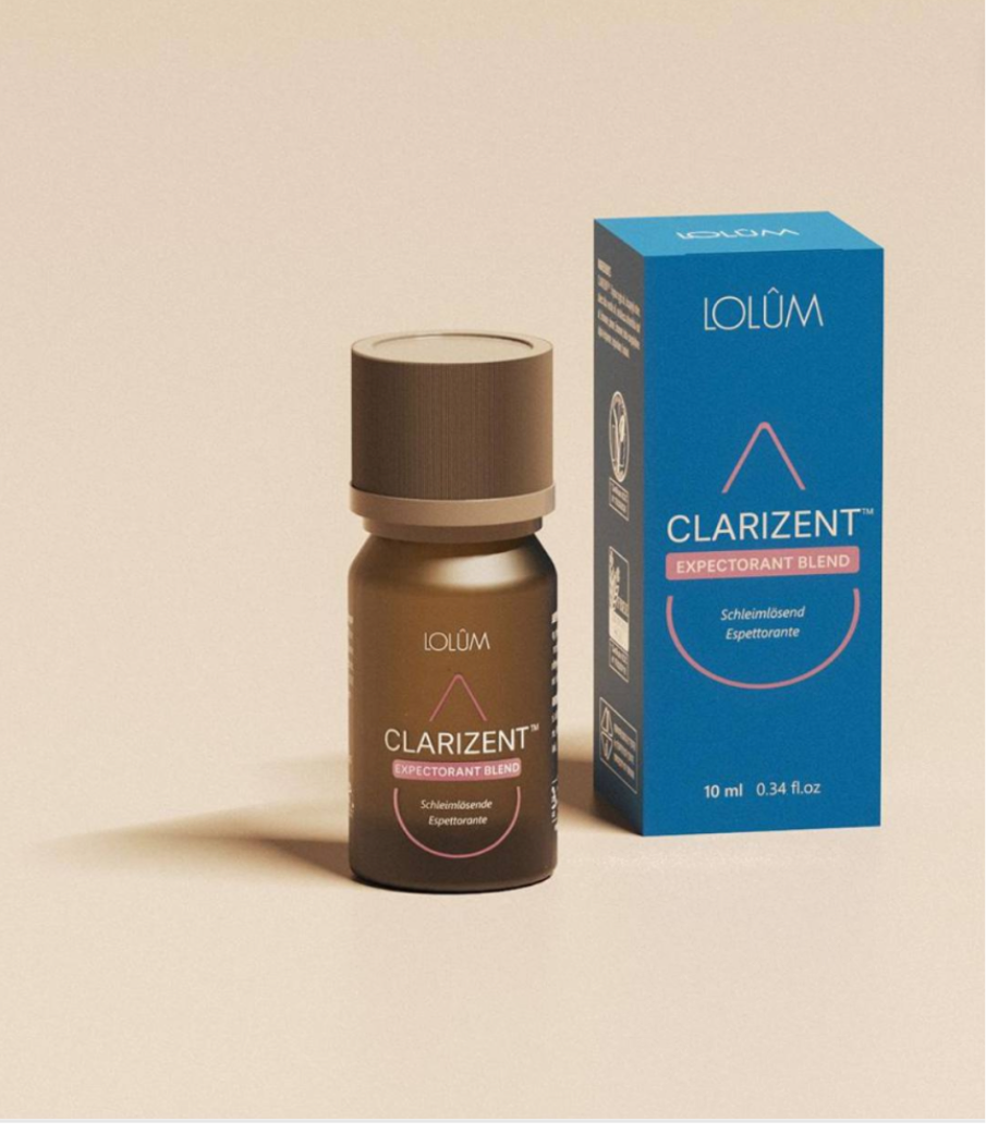 CLARIZENT™ – ÄTHERISCHE ÖLMISCHUNG, SCHLEIMLÖSEND #LO001