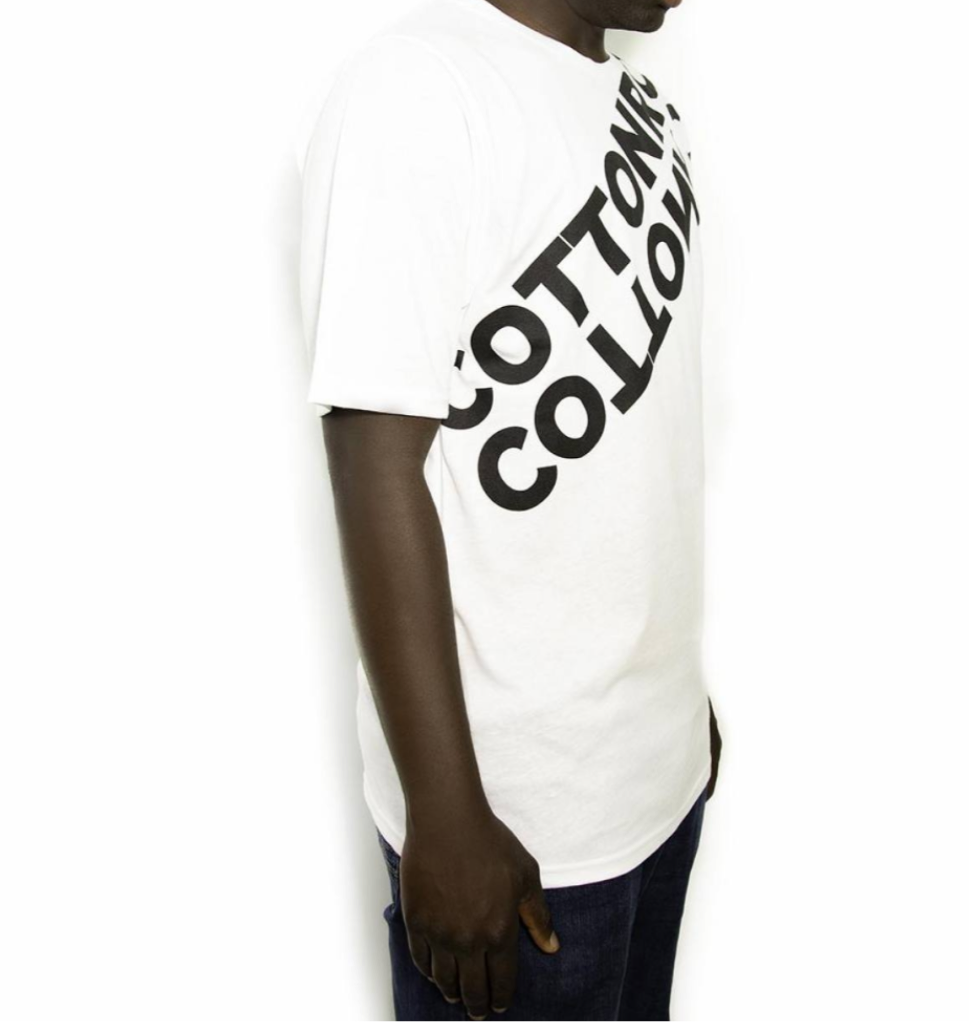 COTTON-RICH OVERSIZED T-SHIRT, WEISS – MIRROR #COT0009-1