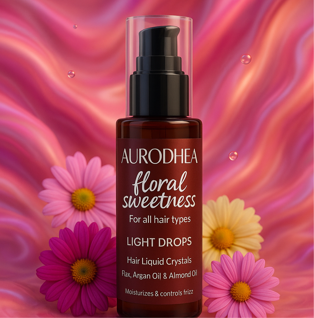 LIGHT DROPS Floral Sweetness – Flüssigkristalle für Haare
Mit dem exklusiven Komplex NUTRIGLOW™ #CAP29