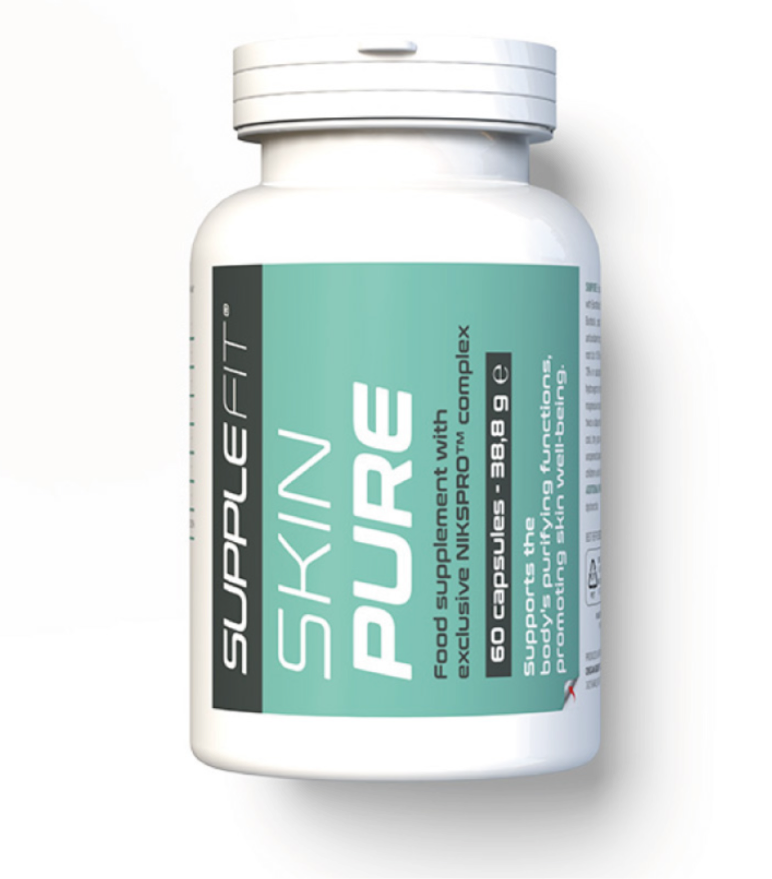 SKINPURE | Nahrungsergänzungsmittel in Kapseln
Mit dem exklusiven Komplex NIKSPRO™ #INTB048