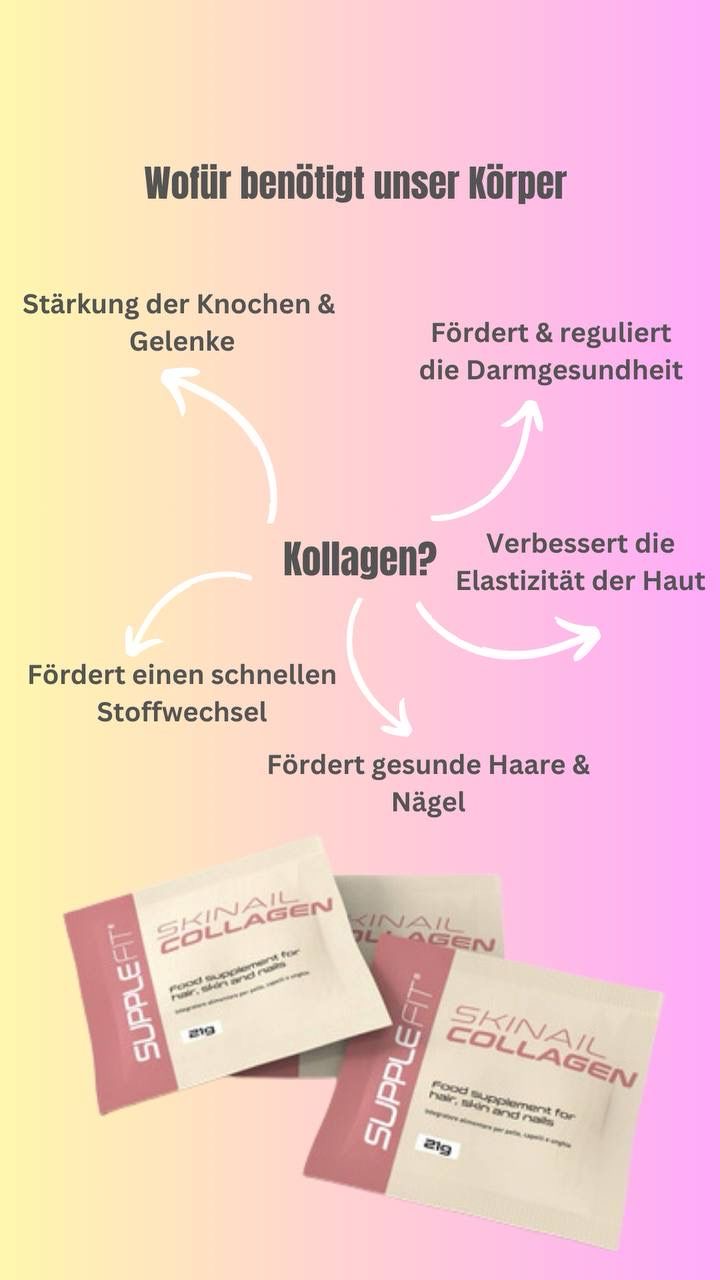 SKINAIL COLLAGEN *Monatspack mit 30St.*– Nahrungsergänzungsmittel für Haut, Haare und Nägel
Mit dem patentierten Komplex CBH-TOTAL™ #INTB042