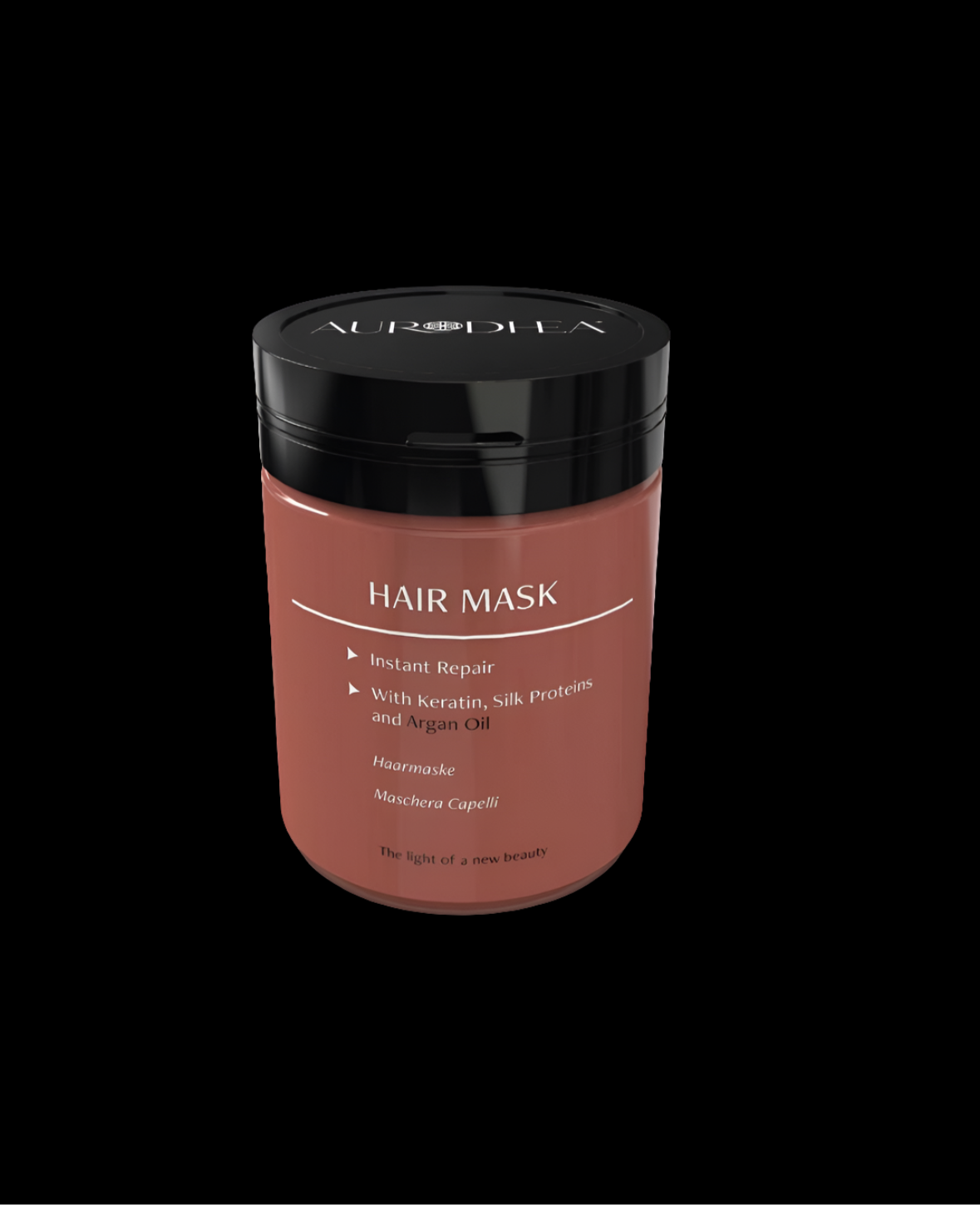 Entwirrende(500ml)/ Nährende(150ml) Haarmaske mit Arganöl
Angereichert mit Keratin & Seidenprotein #CAP24B #CAP01B #AR16B