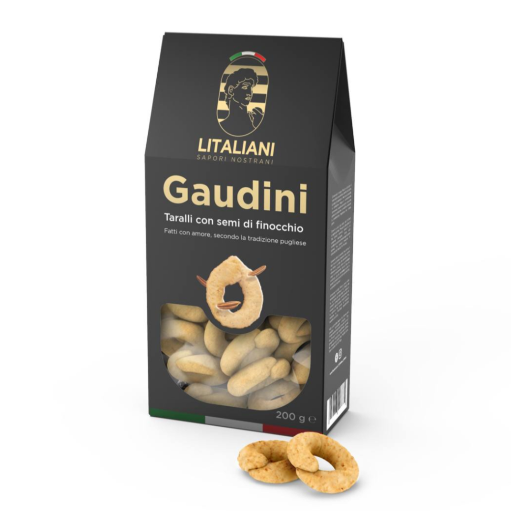 GAUDINI – TARALLI MIT FENCHELSAMEN #LIT0002 #BNDLIT0002 #BND2LIT0002