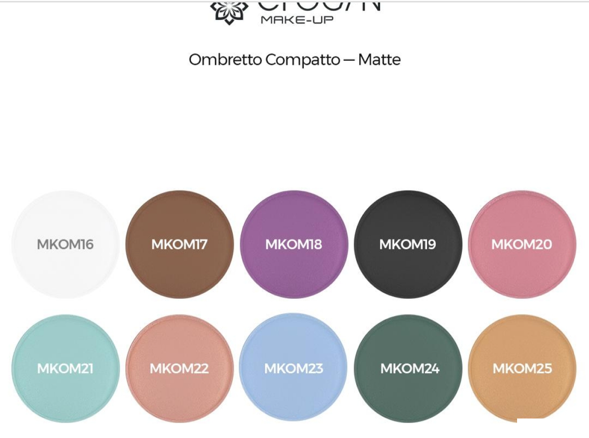 MATTE Kompakt-Lidschatten | BLACK #MKOM19
