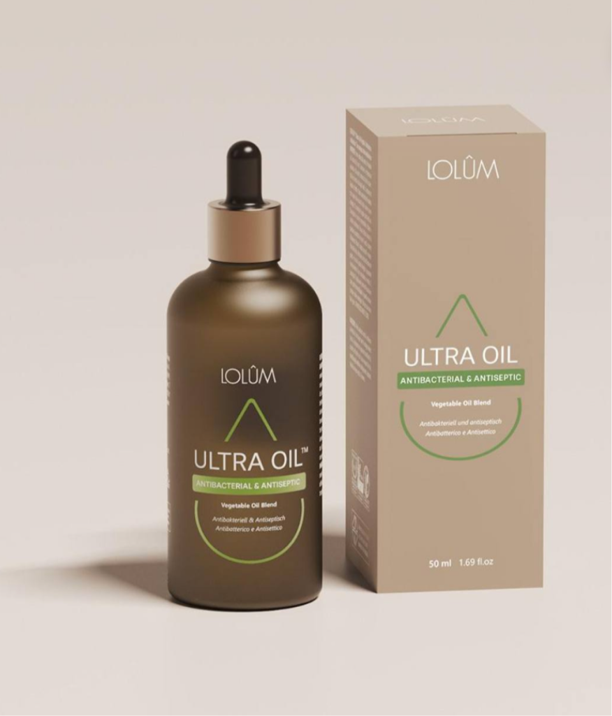 ULTRA OIL™ – PFLANZENÖLMISCHUNG, ANTIBAKTERIELL UND ANTISEPTISCH
Mit einem antibakteriellen Wirkstoffkomplex #LO012