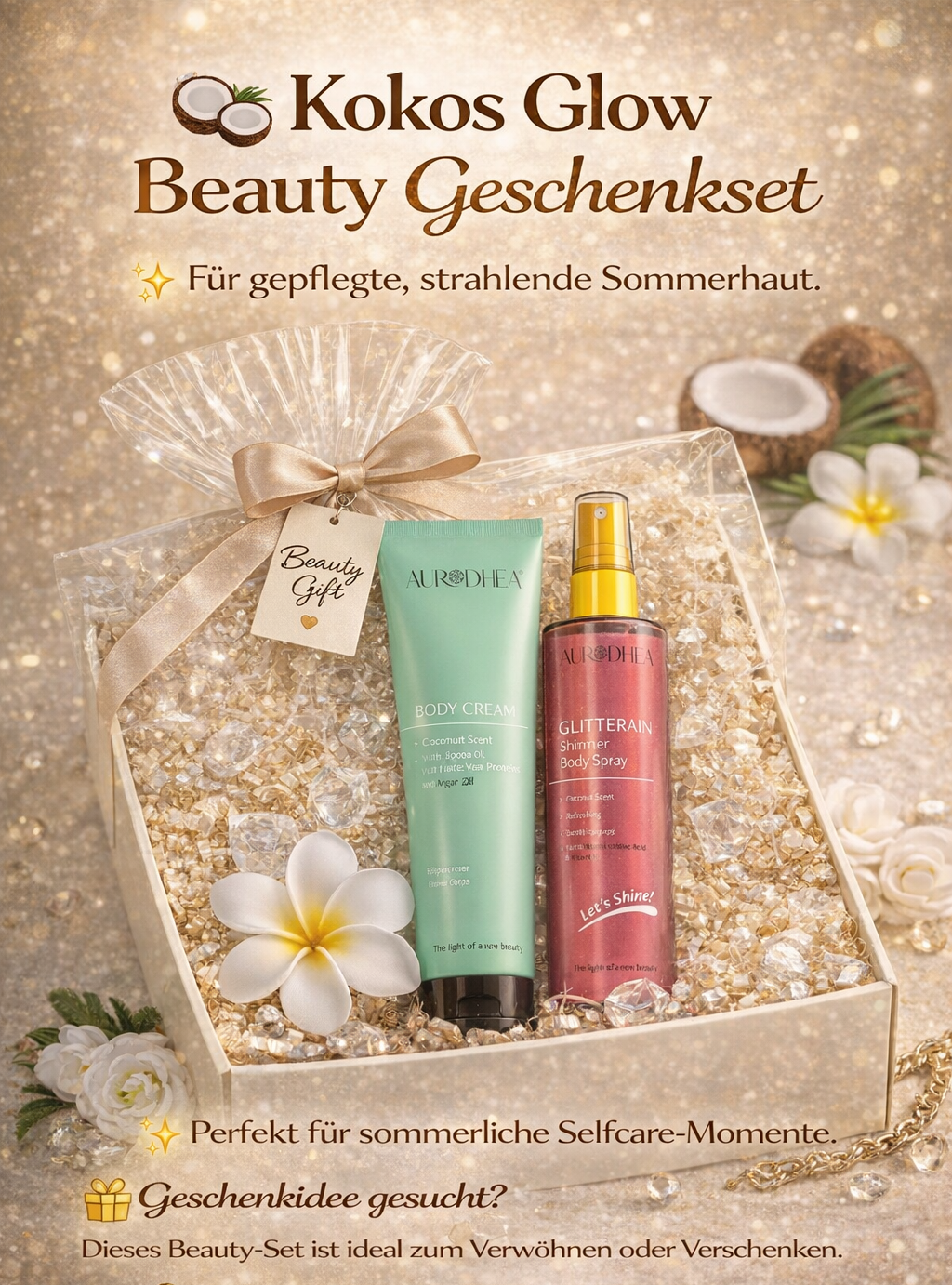 Kokos Glow Geschenkset
