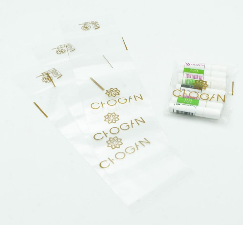 MINI-BEUTEL MIT CHOGAN-LOGO TRANSPARENT, 10er-Set #SH06