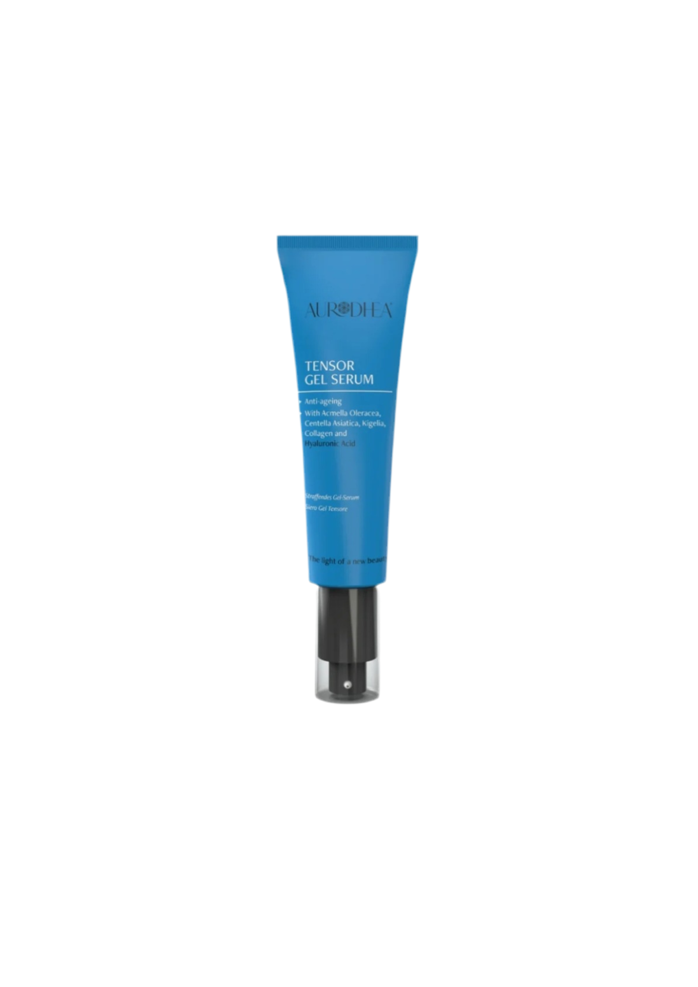Straffendes Gel-Serum mit Hyaluronsäure
Angereichert mit Kollagen, Jambú, asiatischem Wassernabel & Leberwurstbaum #CR08B #CU32B