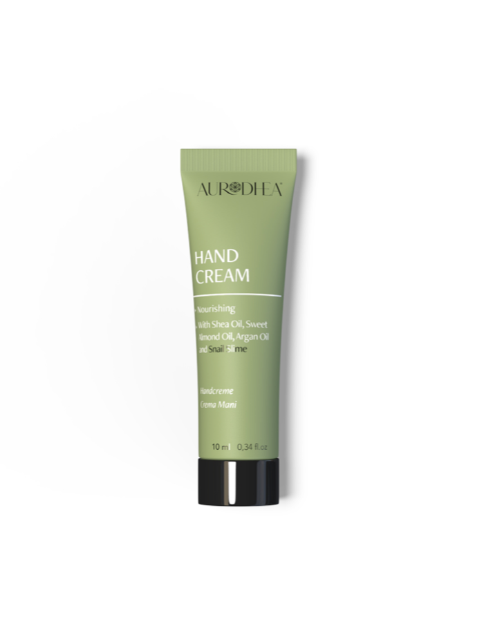 Handcreme mit Schneckenschleim
Angereichert mit Sheaöl, Süßmandelöl & Arganöl #CR32B #CU26B
