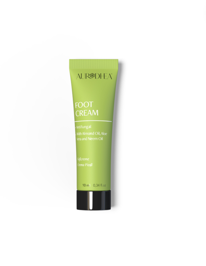 Fußcreme mit Neemöl
Angereichert mit Aloe Vera & Mandelöl #NM05B #CU41B