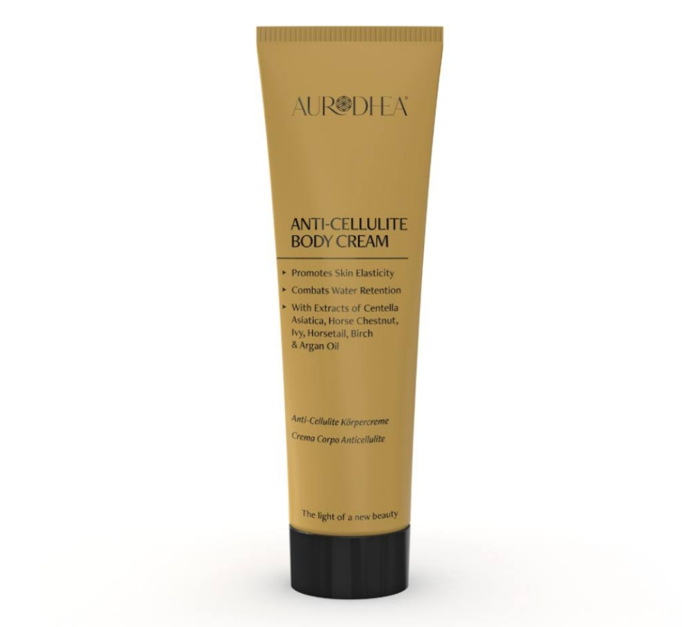 Anti-Cellulite Körpercreme mit Arganöl
Angereichert mit Extrakten aus asiatischem Wassernabel, Efeu, Schachtelhalm & Birke #CR20B #CU10B