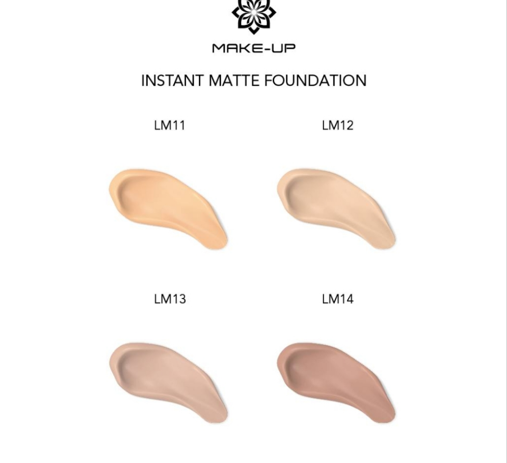 INSTANT MATTE FOUNDATION - Pink Nude #LM12