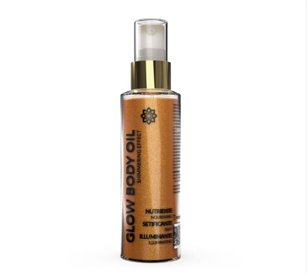 GLOW BODY OIL – pflegendes Highlighter-Öl mit seidigem Schimmereffekt #U20