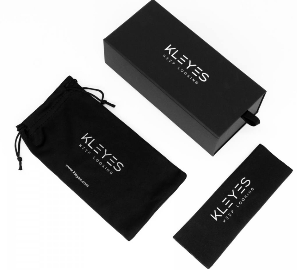 Sonnenbrille „Iris“ – Shiny Black #KL0010