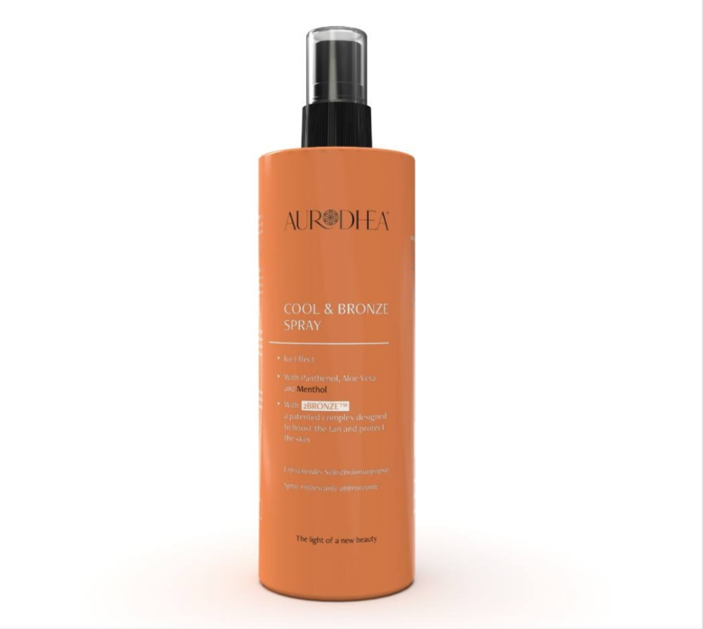 Erfrischendes Selbstbräunungsspray
Mit dem patentierem Komplex 2BRONZE™ #SOL25