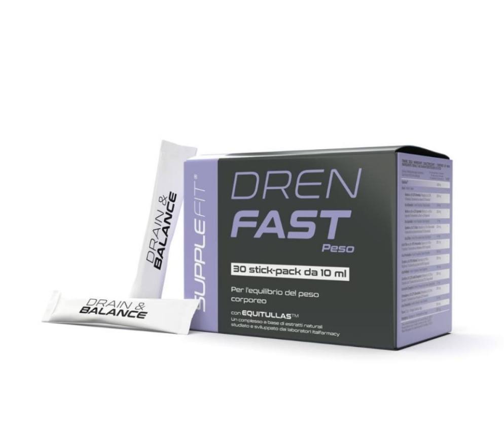 DREN FAST – Für ein ausgewogenes Körpergewicht, mit Equitullas™ #INTB030