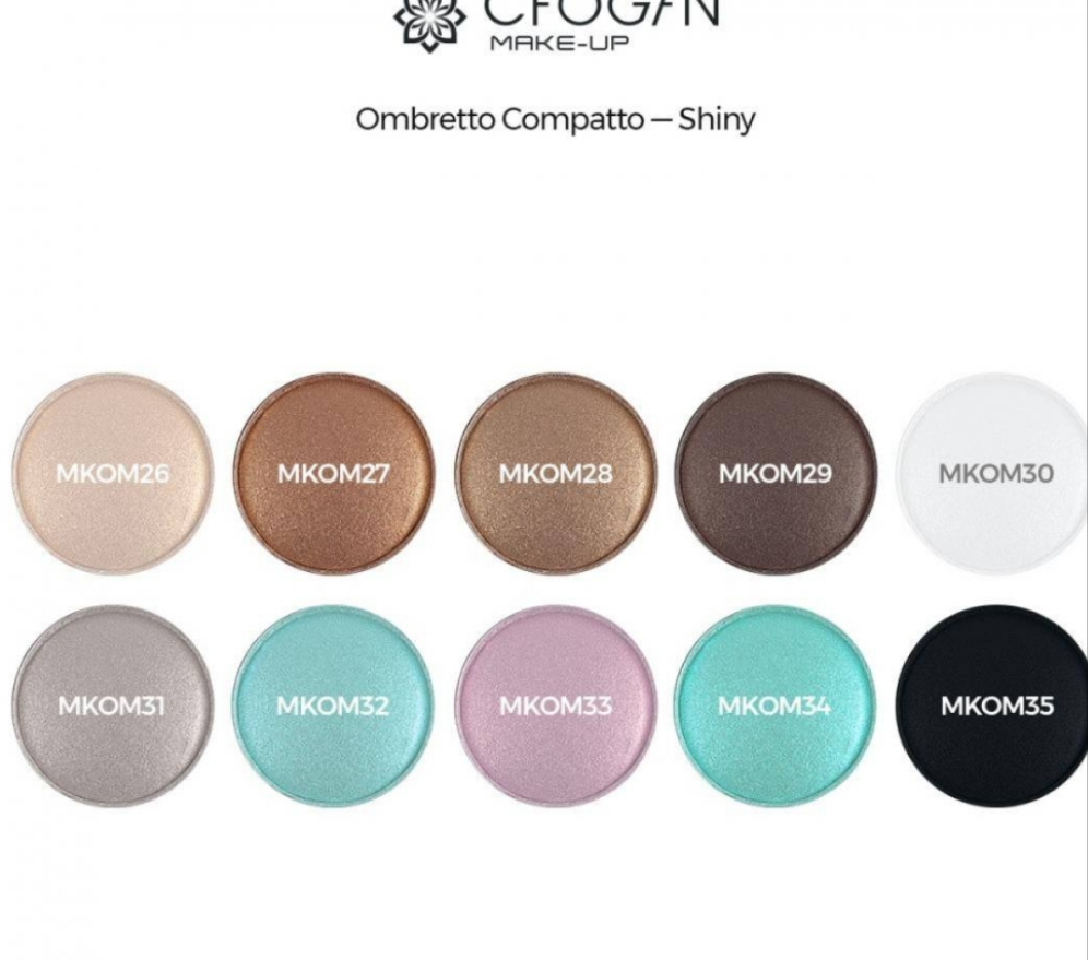 SHINY Kompakt-Lidschatten | PEARL TIFFANY #MKOM34