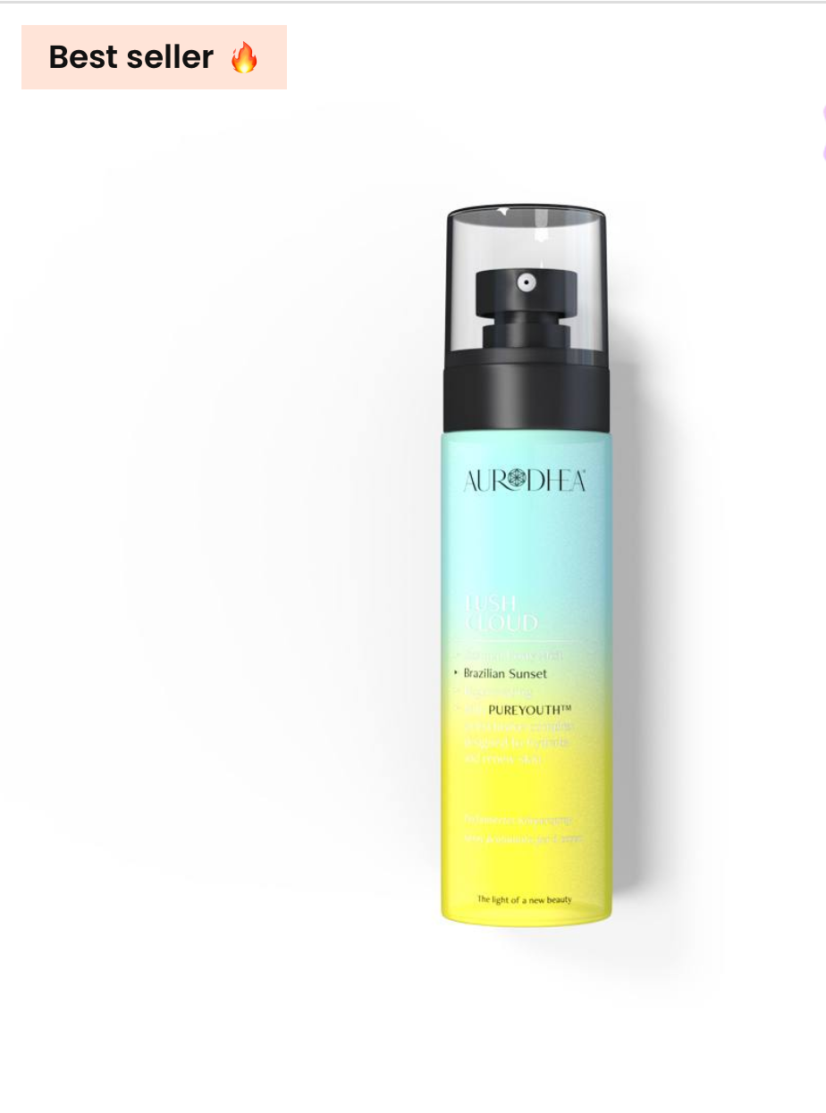 LUSH CLOUD Brazilian Sunset - Parfümiertes Körperspray
100 mL | Mit dem exklusiven Komplex PUREYOUTH™ #SBM005
