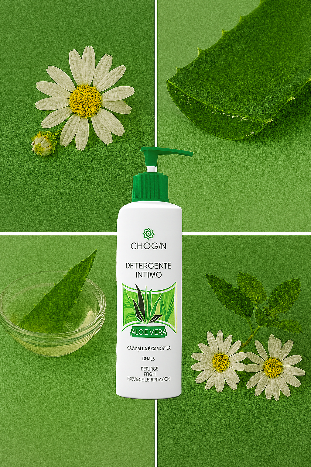 Bio-Intim-Waschlotion mit Aloe Vera, Malve & Kamille #SP03