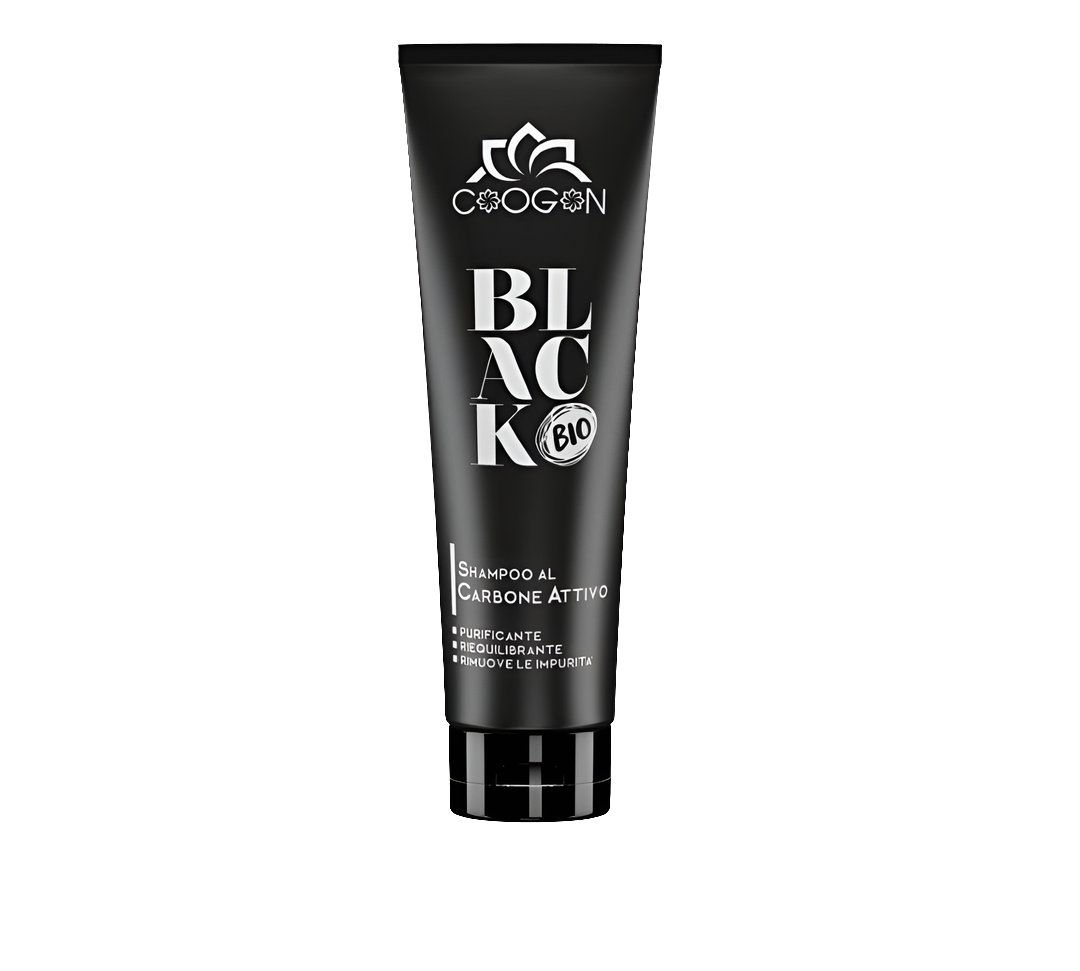 Aktivierte Holzkohle Schwarz Shampoo #BLK03