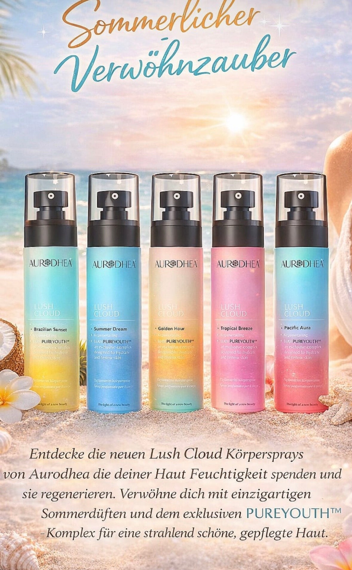 Neu im Sortiment unsere Körpersprays💖