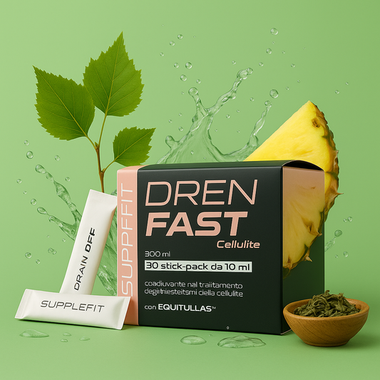 DREN FAST – Adjuvans bei der Behandlung von Cellulite-Hautunebenheiten, mit Equitullas™  #INTB029