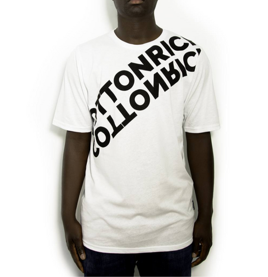 COTTON-RICH OVERSIZED T-SHIRT, WEISS – MIRROR #COT0009-1