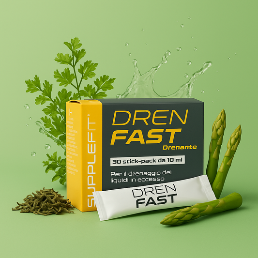 DREN FAST - Nahrungsergänzungsmittel zur Entwässerung des Körpers 
Mit Equitullas™ #INTB007