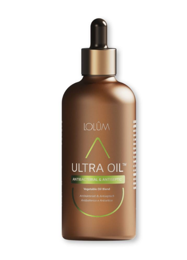 ULTRA OIL™ – PFLANZENÖLMISCHUNG, ANTIBAKTERIELL UND ANTISEPTISCH 
Mit einem antibakteriellen Wirkstoffkomplex #LO012