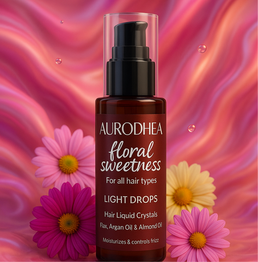 LIGHT DROPS Floral Sweetness – Flüssigkristalle für Haare 
Mit dem exklusiven Komplex NUTRIGLOW™ #CAP29