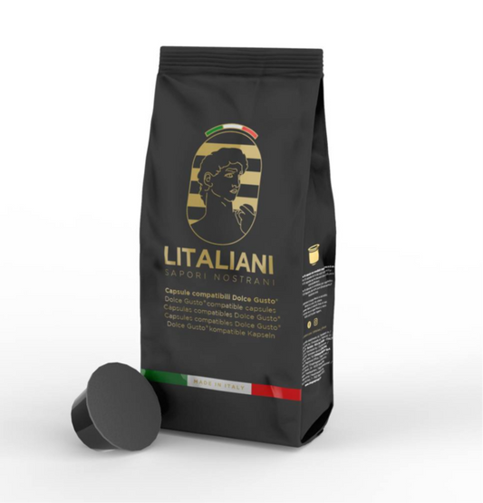 Kaffee/ GINSENG-KAFFEE – GETRÄNK IN DOLCE GUSTO® KOMPATIBLEN KAPSELN, 10 ST. <COD.: LIT0021>