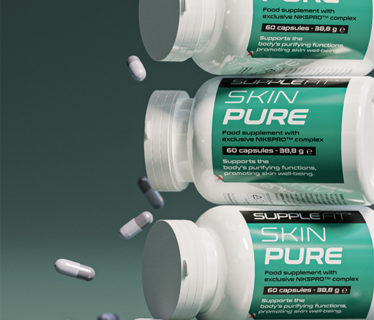 SKINPURE | Nahrungsergänzungsmittel in Kapseln
Mit dem exklusiven Komplex NIKSPRO™ #INTB048