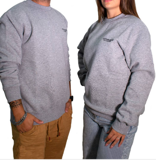 COTTON-RICH SWEATSHIRT, GRAU #COT0002GRY