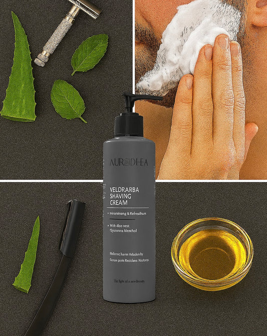 Rasiercreme Velobarba 
Angereichert mit Aloe Vera, Glycerin & Menthol #CRU003B