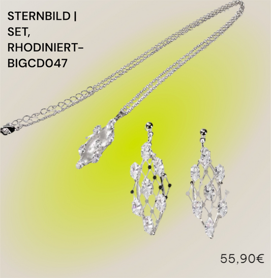 STERNBILD | SET, RHODINIERT -COD.: BIGCD047