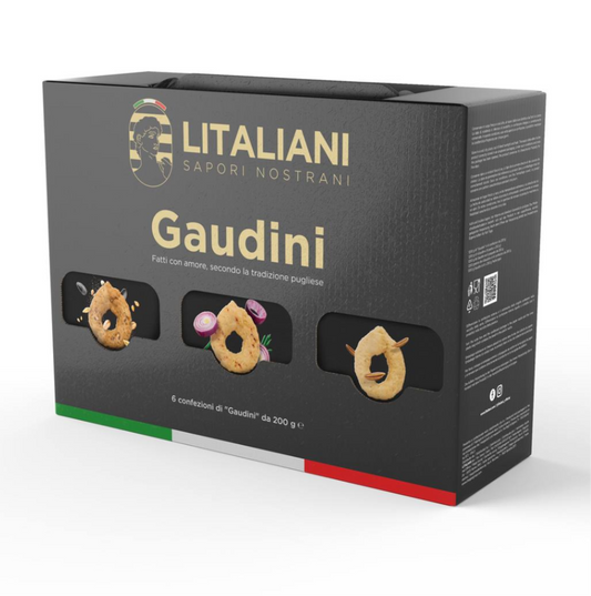 BOX GAUDINI – 6 PACKUNGEN TARALLI #LIT0050