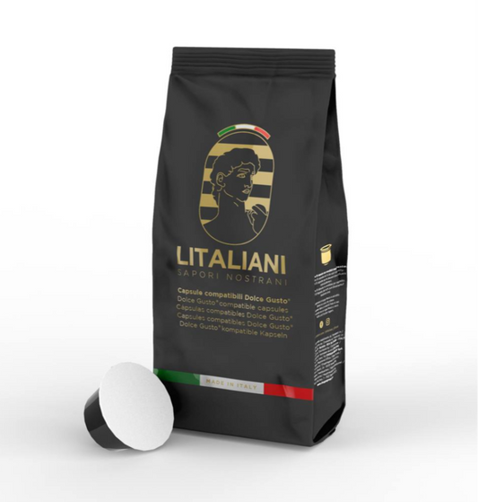 Kaffee/ CAFÉ AU LAIT – GETRÄNK IN DOLCE GUSTO® KOMPATIBLEN KAPSELN, 10 ST. <COD.: LIT0019>