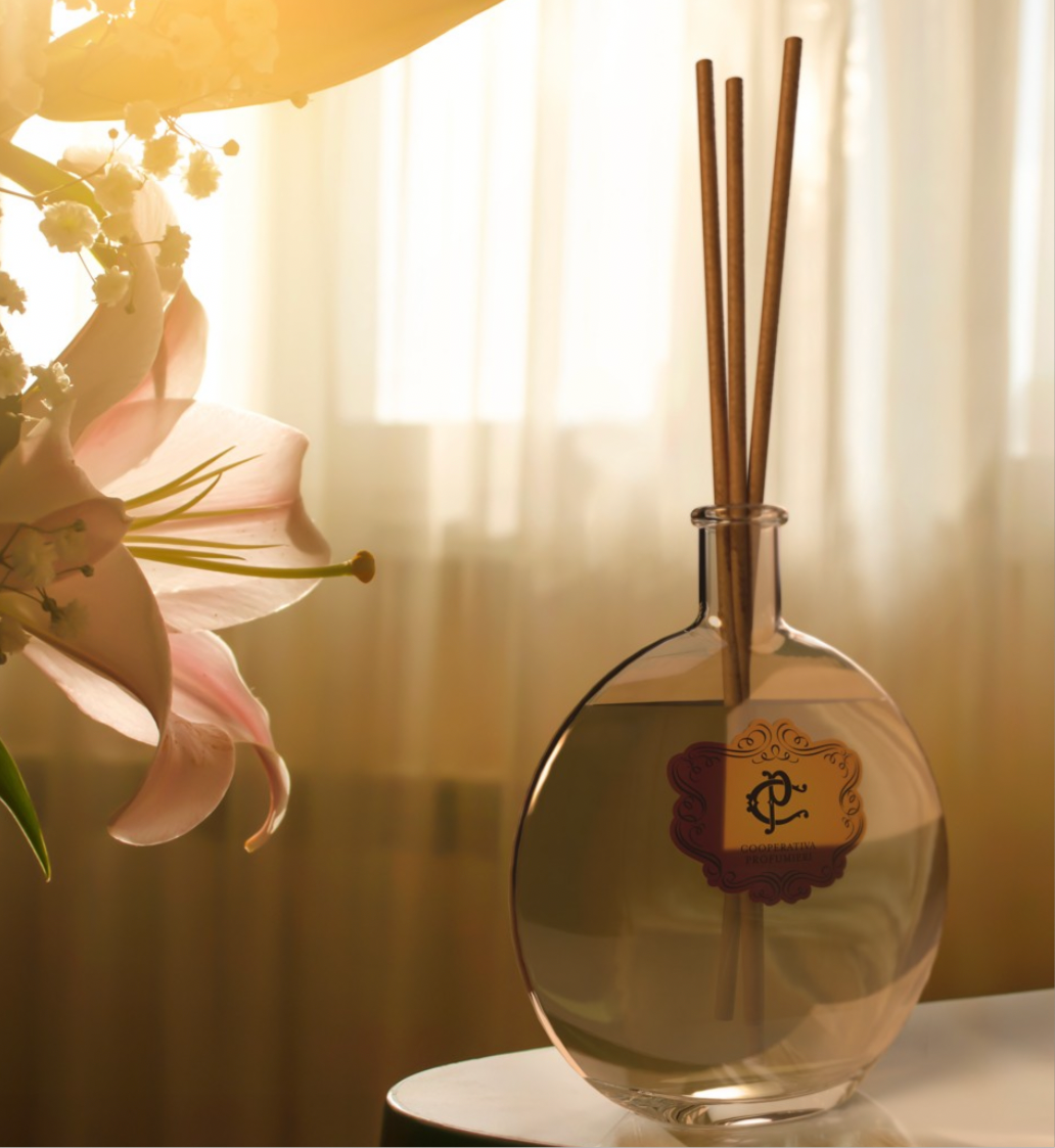 „Cooperativa Profumieri" Raumduft-Diffuser – Magnolia Bouquet  (100ml & 200ml & 500ml & 1500ml & 3000ml )