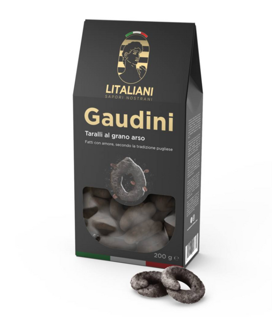 GAUDINI – TARALLI MIT GRANO ARSO (VERBRANNTEM WEIZEN) #LIT0009 #BNDLIT0009 #BND2LIT0009