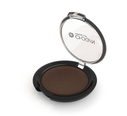 SHINY Kompakt-Lidschatten | DARK BROWN #MKOM29