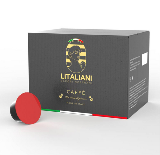 Kaffee/ DOLCE GUSTO® KOMPATIBLE KAFFEEKAPSELN – MISCELA ROSSA (KLASSISCH), 50 ST. <COD.: LIT0033>