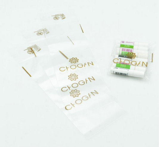 MINI-BEUTEL MIT CHOGAN-LOGO TRANSPARENT, 10er-Set #SH06
