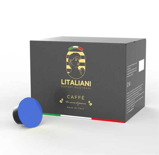 Kaffee/ DOLCE GUSTO® KOMPATIBLE KAFFEEKAPSELN – MISCELA BLU (ENTKOFFEINIERT), 50 ST. #LIT0034