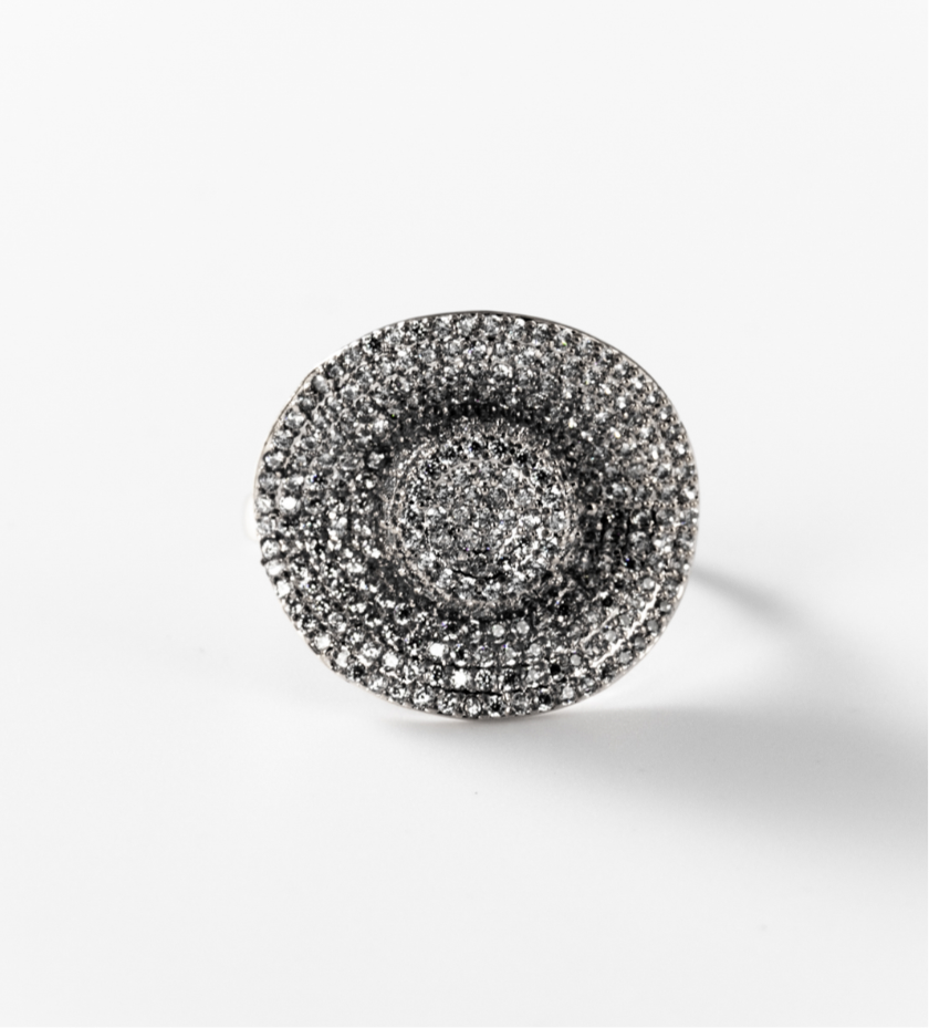 Rodeo | Ring, rhodiniert #BIGAS018