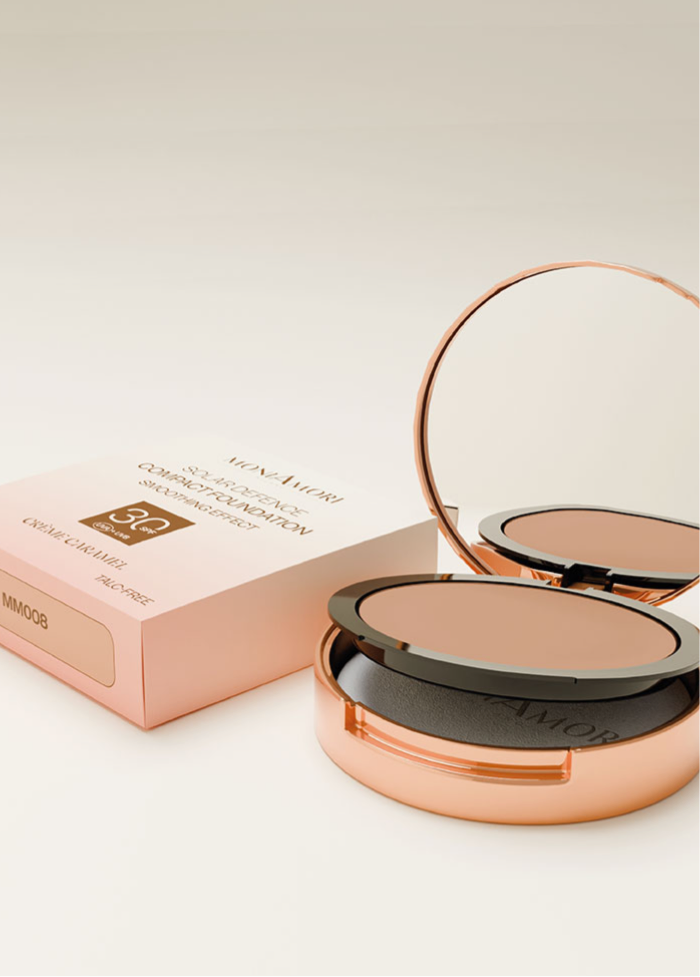 Solar Defence Compact Foundation – Crème Caramel
Mit LSF 30 #MM008