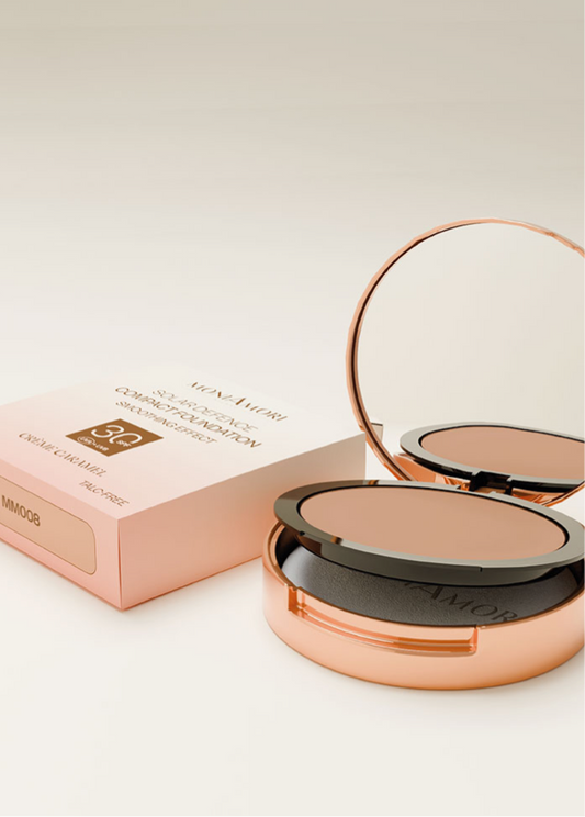 Solar Defence Compact Foundation – Crème Caramel
Mit LSF 30 #MM008