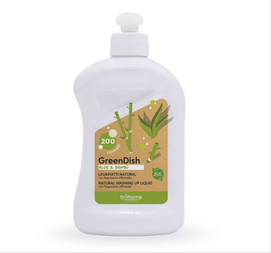 GreenDish „Aloe Vera & Bambus“ (mit Echtem Seifenkraut) #BH0007